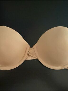 Strapless Molded Nude T-shirt Bra